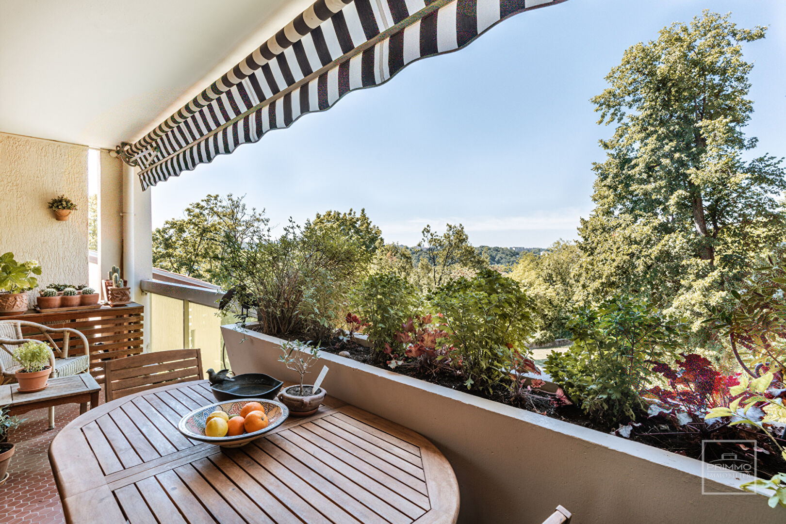 Saint Rambert, T5 duplex de 142m² avec vue, dernier étage, dans un beau parc arboré