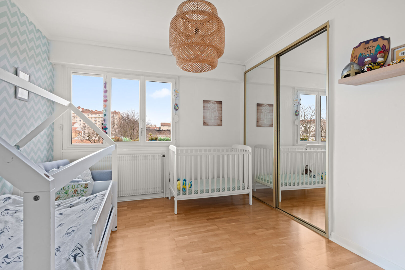 A la limite entre Grange Blanche et Montplaisir, Appartement T3 traversant de 72m² avec balcon