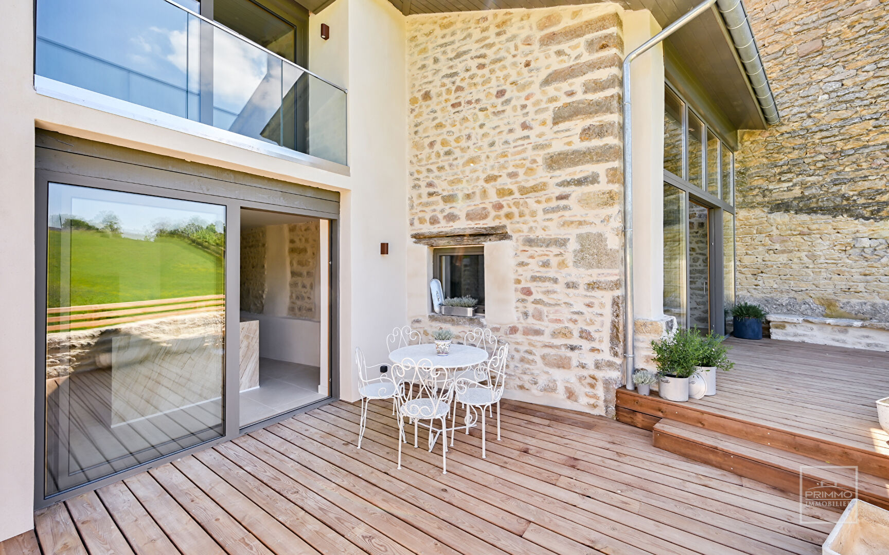 SAINT DIDIER AU MONT D’OR, Maison de ville avec grande terrasse et vue panoramique