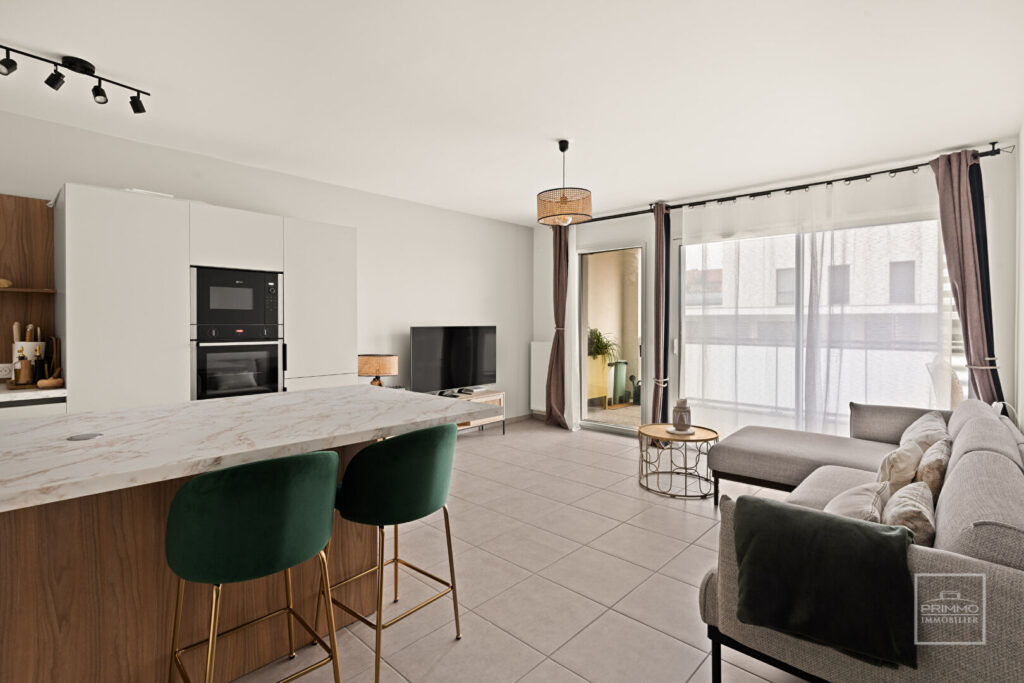 Gratte Ciel – Appartement 3 pièce(s) 62 m2 avec terrasse sur cour et garage
