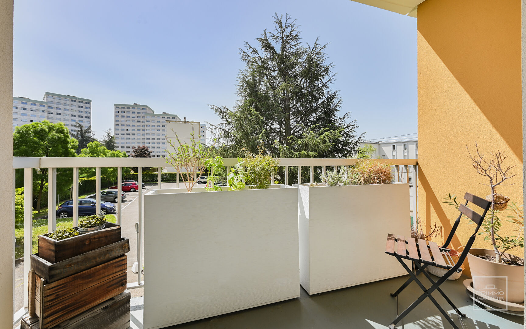 LYON 9ème, proche Tassin, Appartement T2 de 45m² sans vis à vis avec balcon au sud