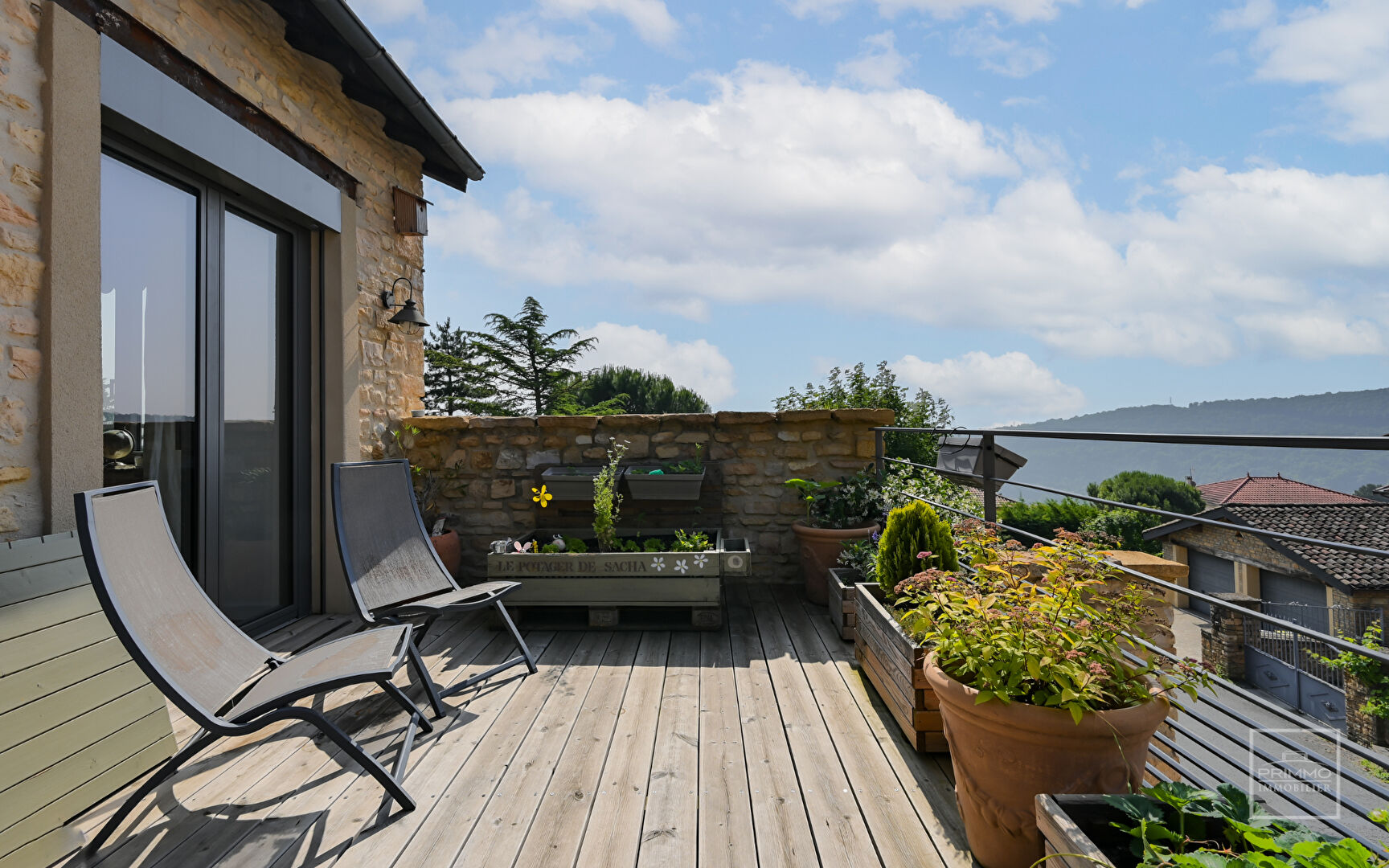POLEYMIEUX AU MONT D’OR, Maison 5 pièces de125.15 m² avec vue, 2 places de parking
