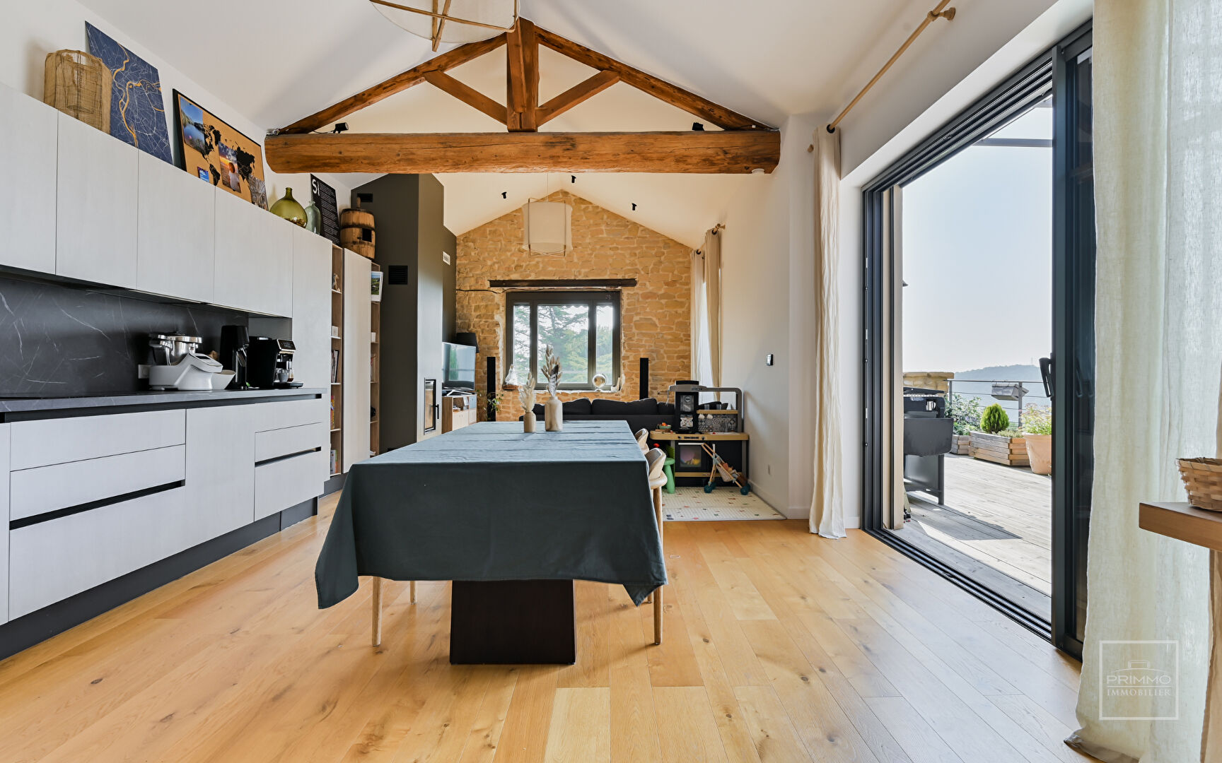 POLEYMIEUX AU MONT D’OR, Maison 5 pièces de125.15 m² avec vue, 2 places de parking