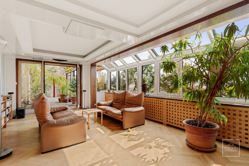 LYON 6, DERNIER ETAGE, 121.72.12m², Terrasse & Balcon