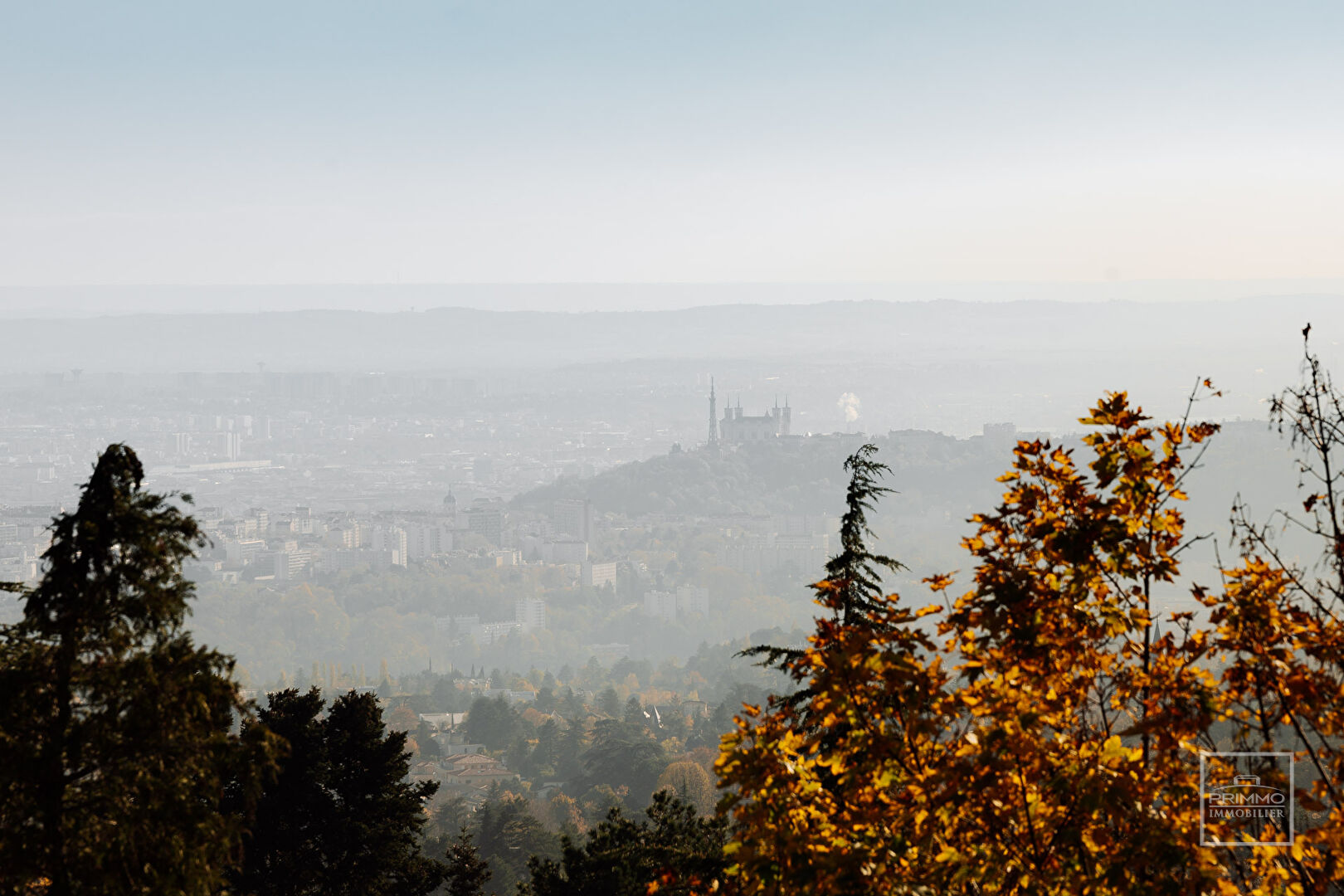 Saint Didier Au Mont D’Or, Terrain à bâtir de 1 972m² avec vue sur Lyon et les Monts D’Or