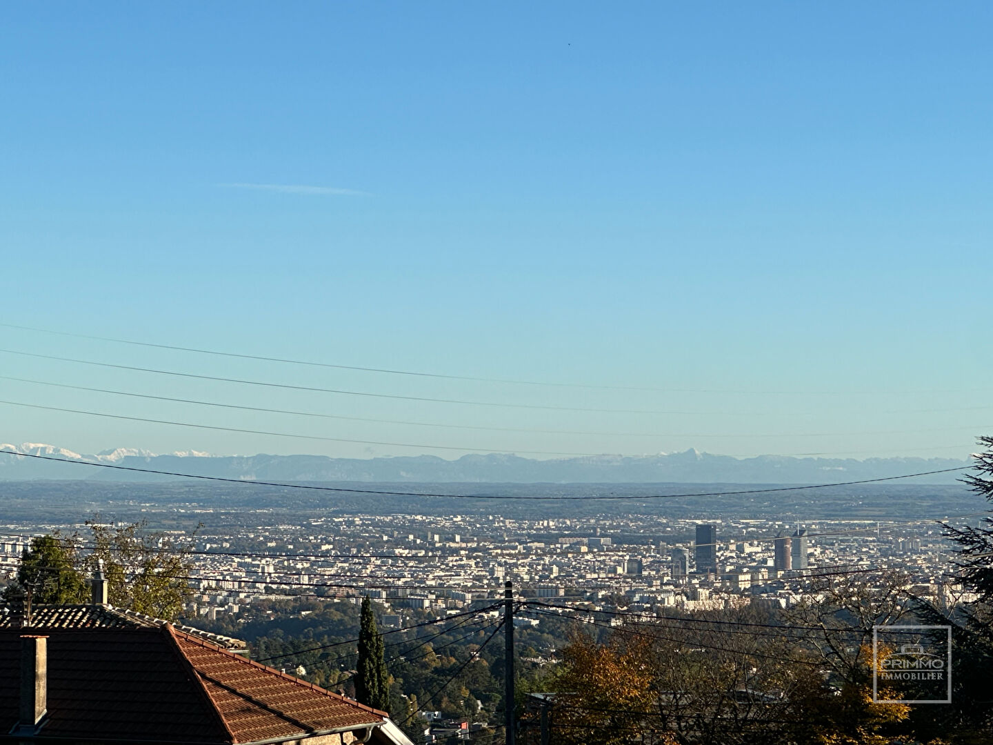 Saint Didier Au Mont D’Or, Terrain à bâtir de 1 972m² avec vue sur Lyon et les Monts D’Or
