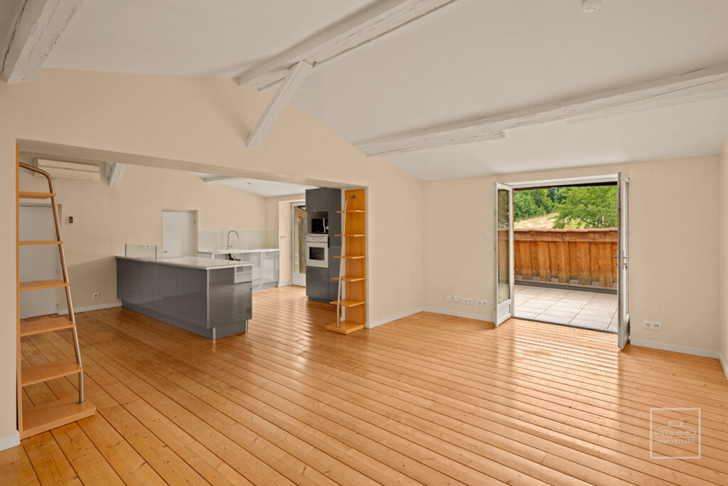 CURIS-AU-MONT-D’OR – Grand T3 Bis avec terrasse de 30m²