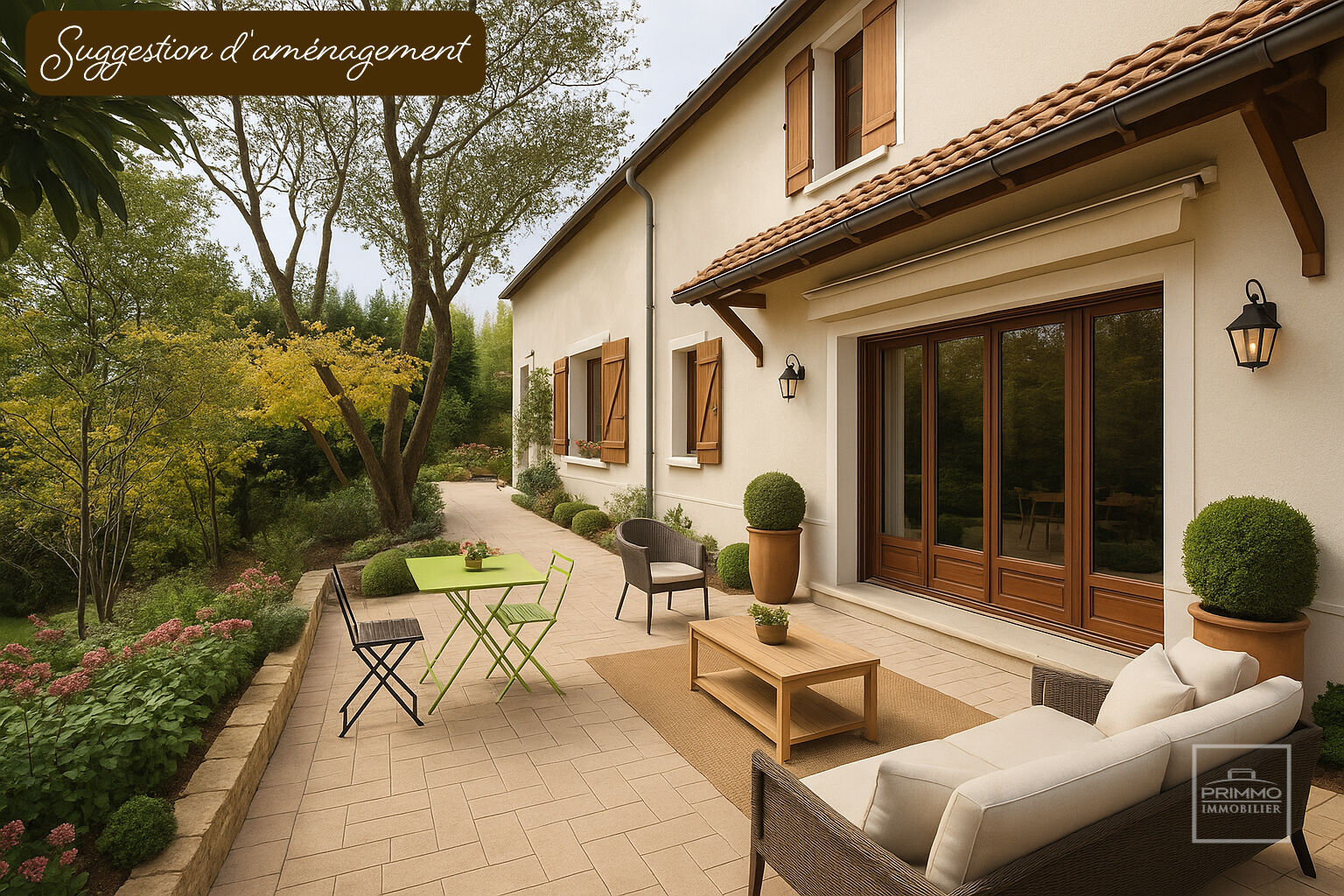 Lissieu – Maison proche du centre de 130 m² avec terrain de 1700 m²