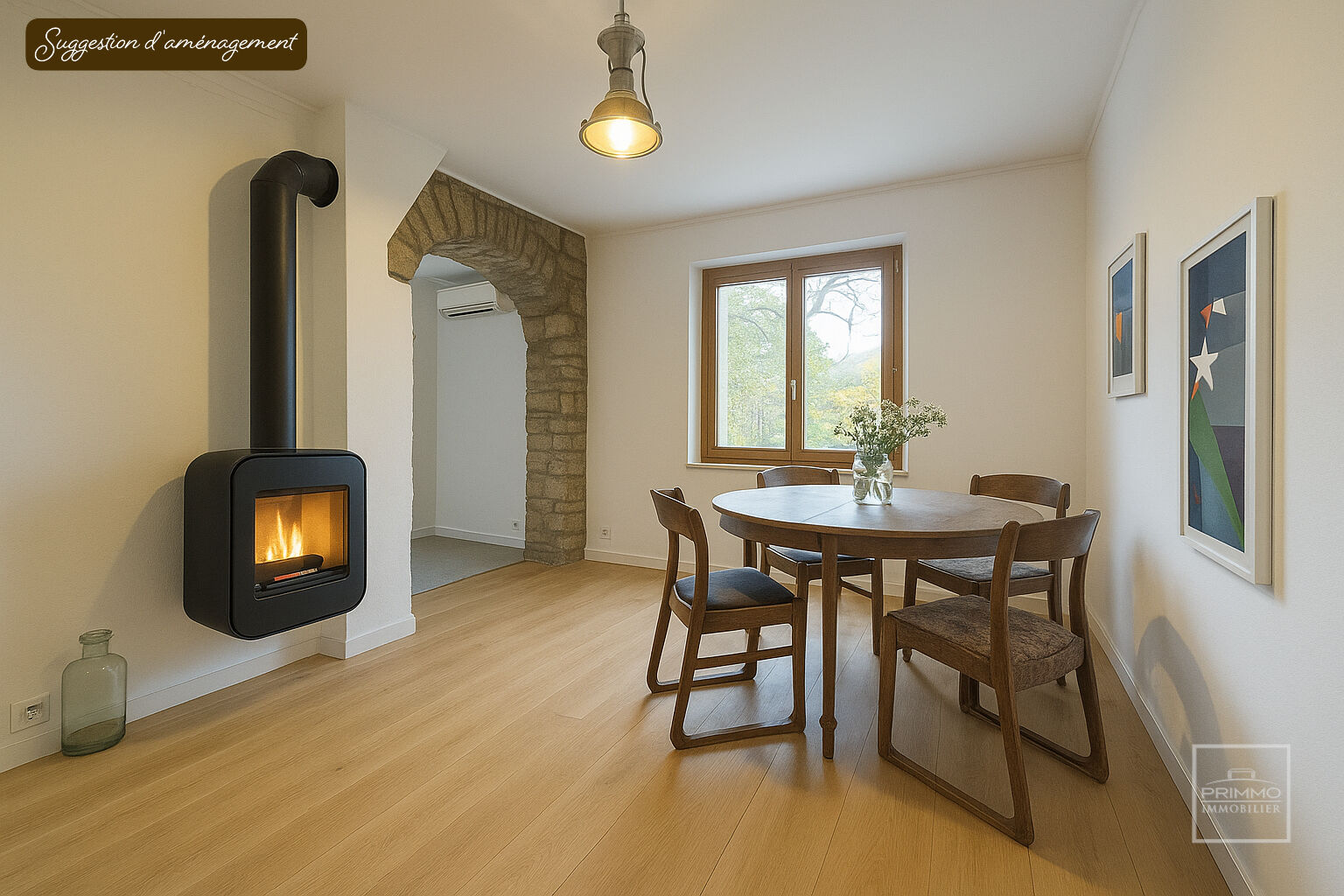 Lissieu – Maison proche du centre de 130 m² avec terrain de 1700 m²