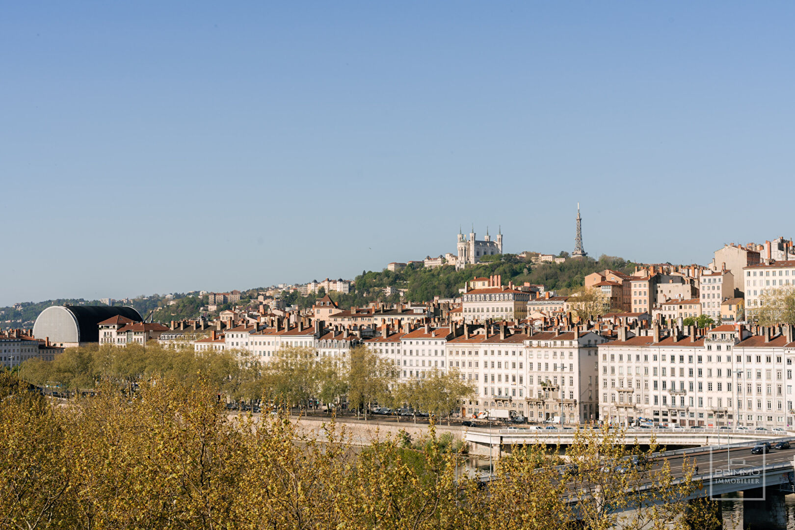 LYON 6, VUE PANORAMIQUE, BALCON, 116m²