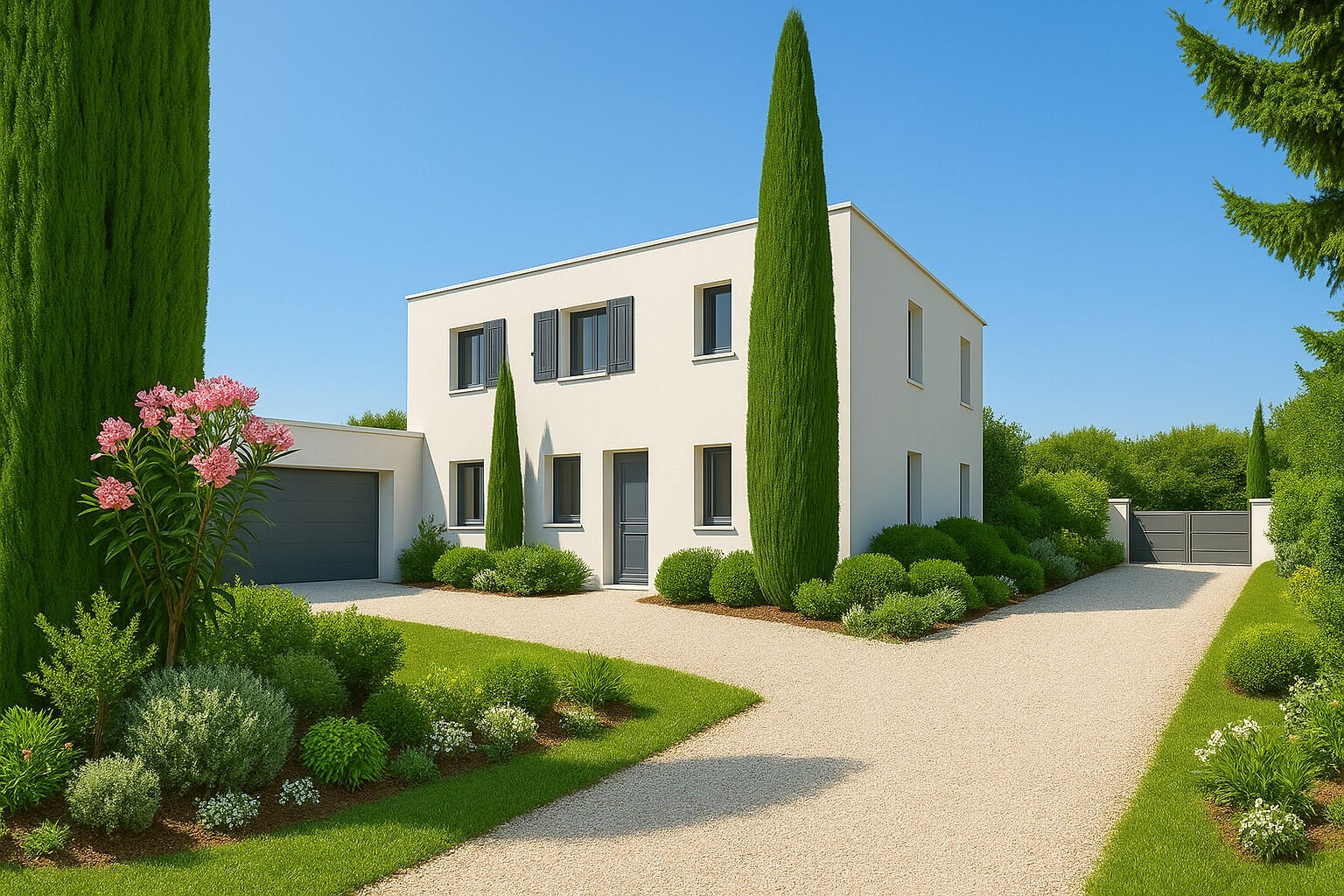 Saint Didier au Mont D’Or, au calme, Maison de 194m² sur 712m² de terrain plat.