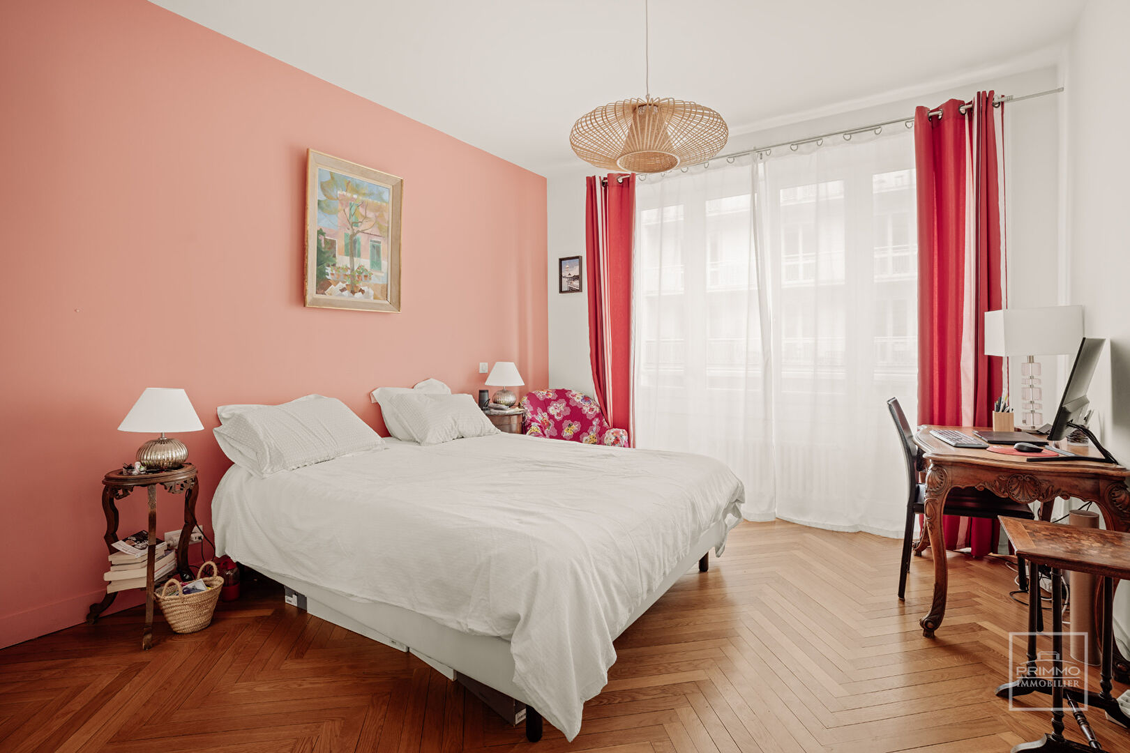 LYON 6, TETE D’OR, 92.56m², DEUX BALCONS