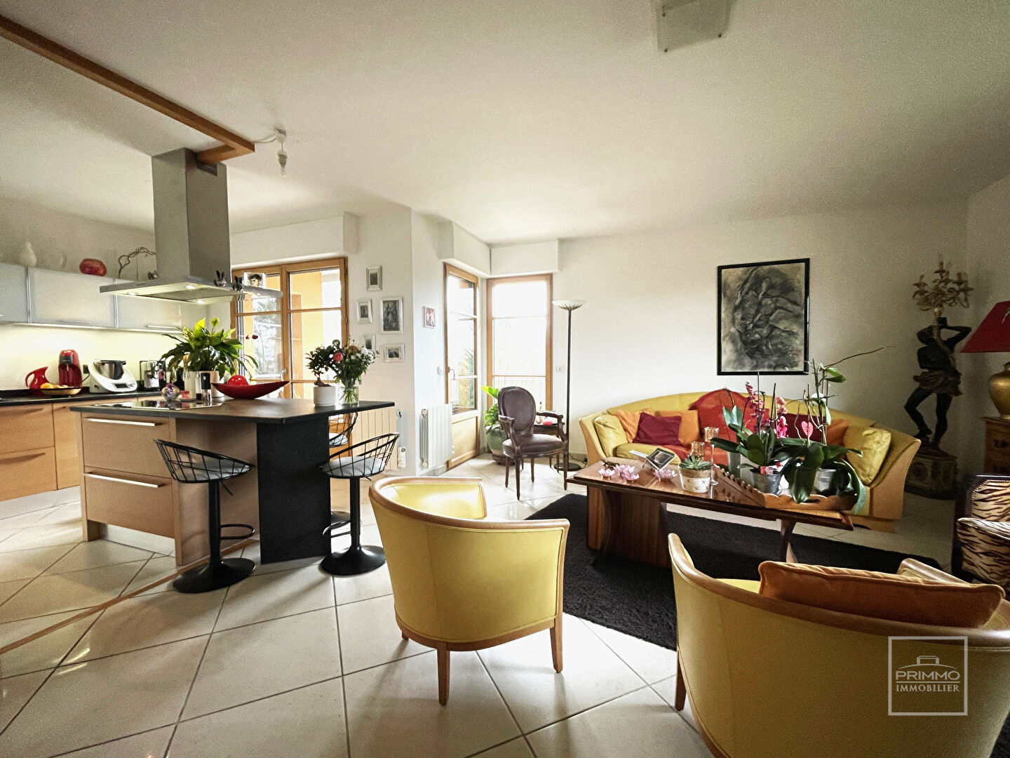 SAINT DIDIER AU MONT D’OR, Appartement T5 de 104.58 m² sans vis à vis avec garage double