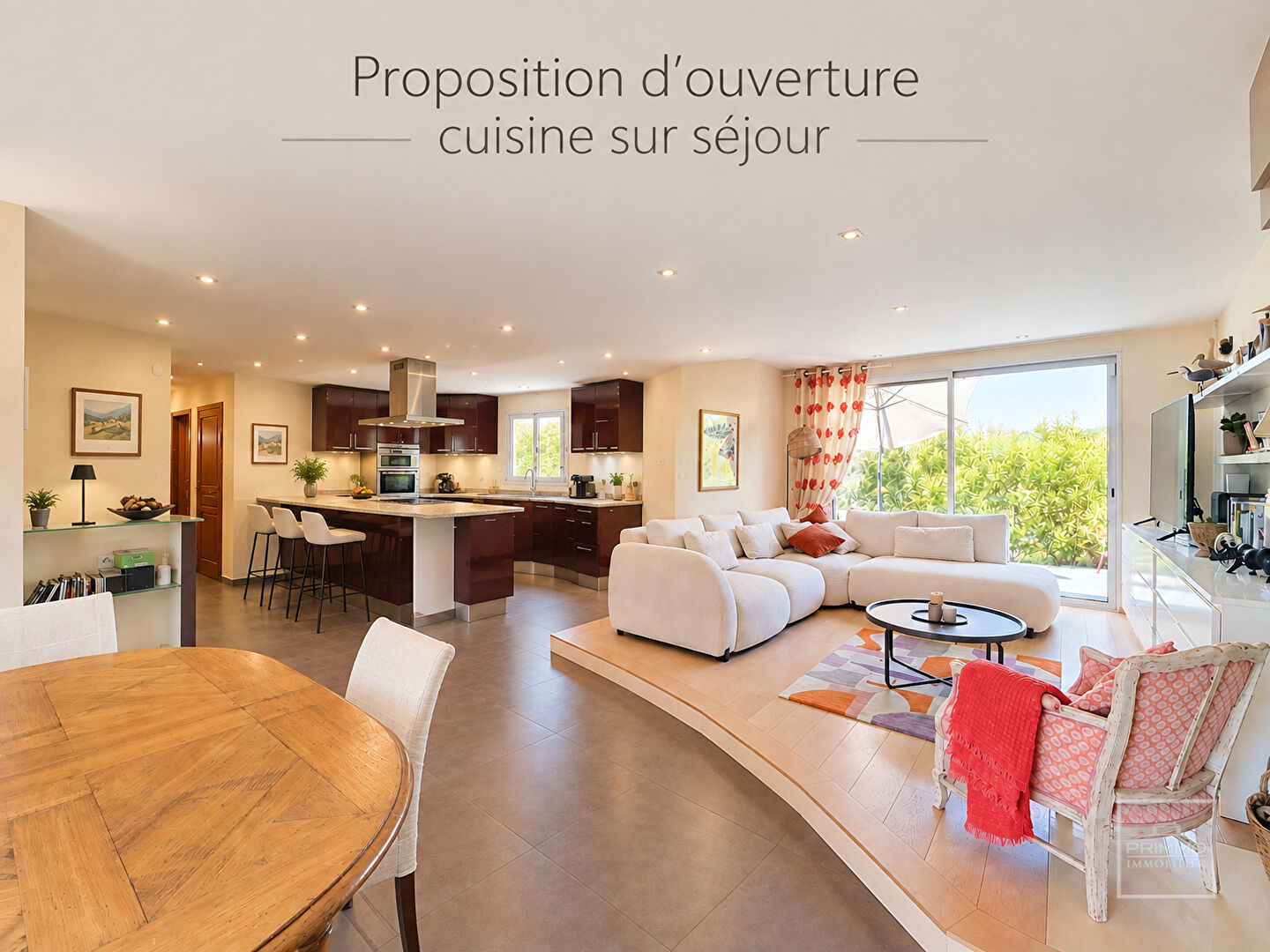 Dommartin – Maison non mitoyenne 5 pièces de 133 m² avec vue et sans vis à vis