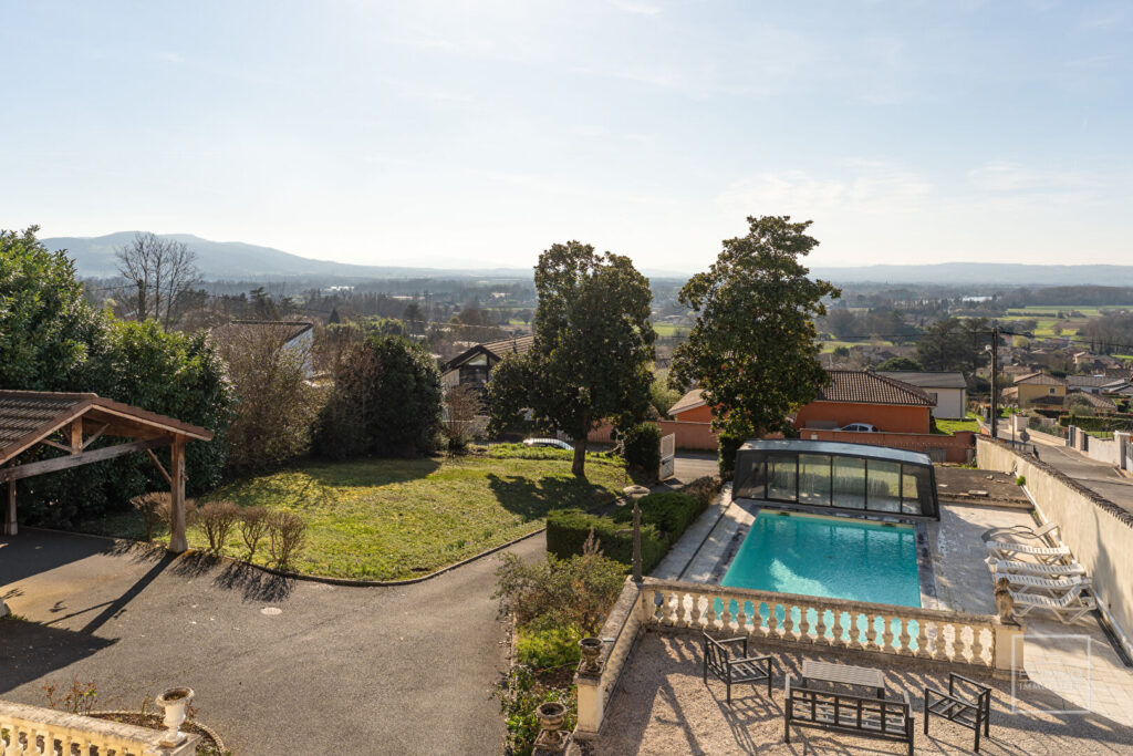 REYRIEUX – MAISON BOURGEOISE, VUE PANORAMIQUE, 300m², JARDIN & PISCINE