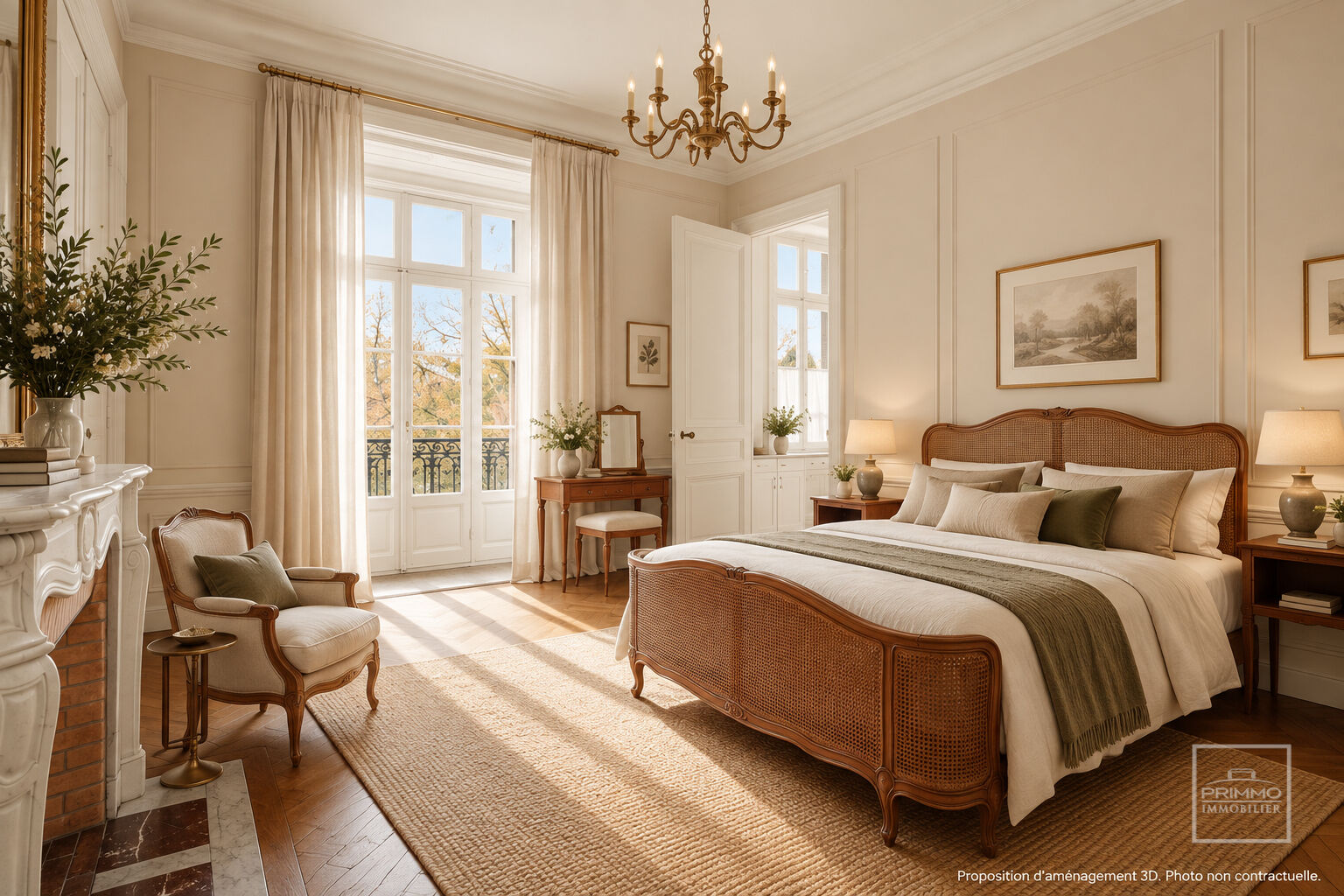 LYON 6, BD DES BELGES, 202.95m² + T2 + CHAMBRE SERVICE + GARAGE