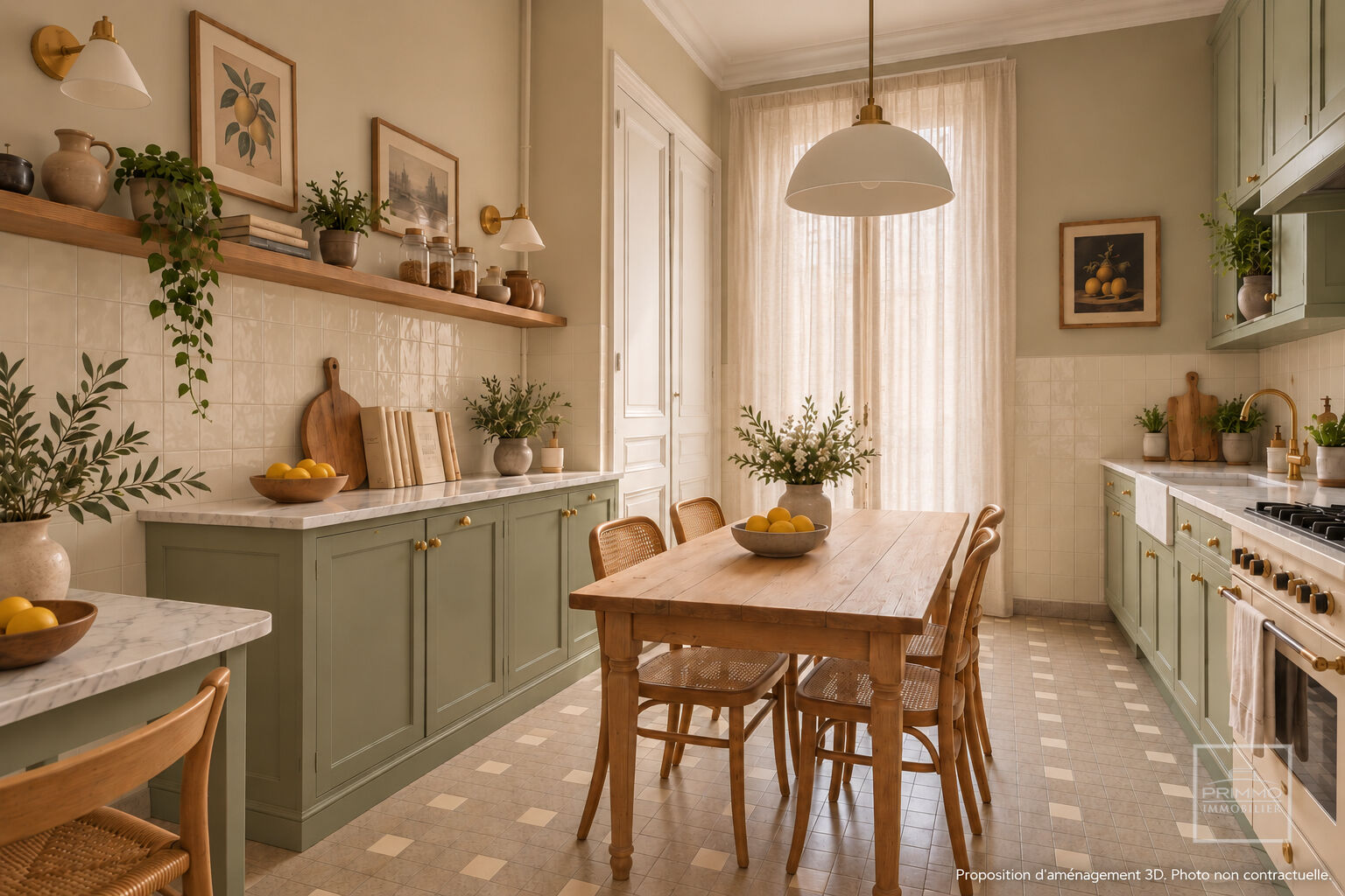 LYON 6, BD DES BELGES, 202.95m² + T2 + CHAMBRE SERVICE + GARAGE