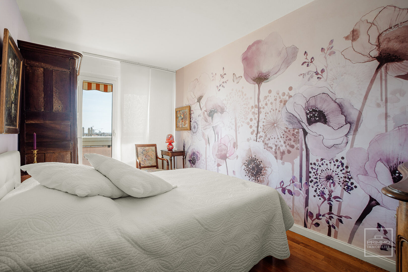 LYON 6, ETAGE ELEVE, 111.07m², BALCONS, GRAND GARAGE