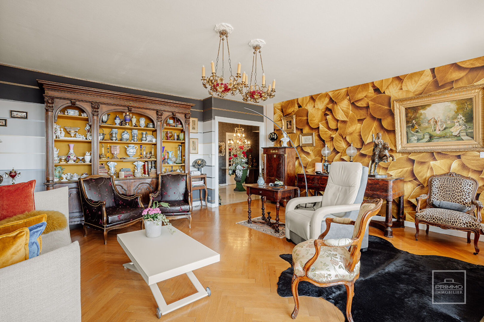 LYON 6, ETAGE ELEVE, 111.07m², BALCONS, GRAND GARAGE
