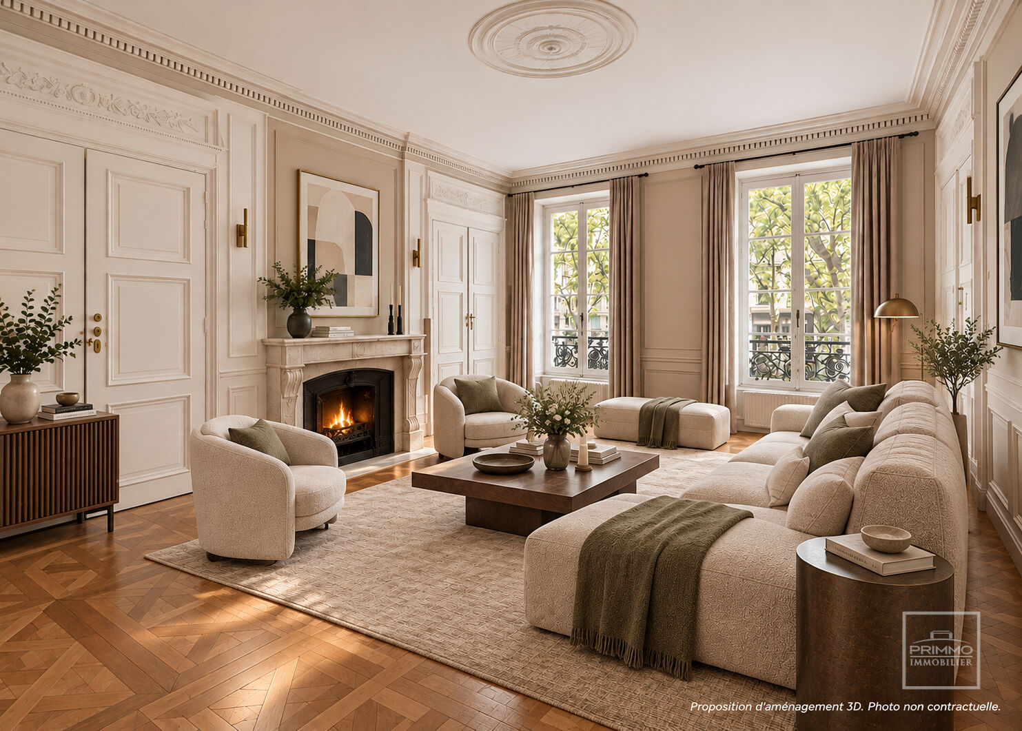 Lyon 6, Foch, à rénover, 108m²