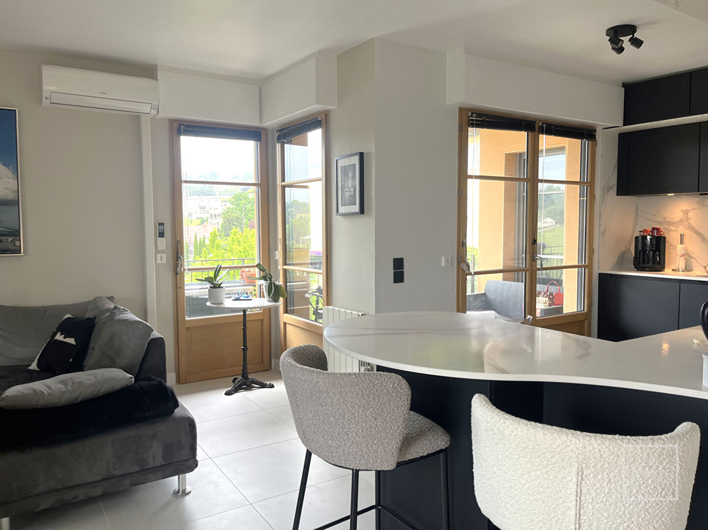 SAINT DIDIER AU MONT D&rsquo;OR T4 avec terrasse plein sud  Dernier étage, sans vis-à-vis, parc de 2,2 ha