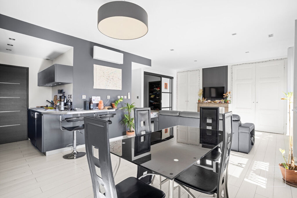 CALUIRE, RENOVÉ, VUE PANORAMIQUE, ETAGE ELEVÉ, 51.89m²