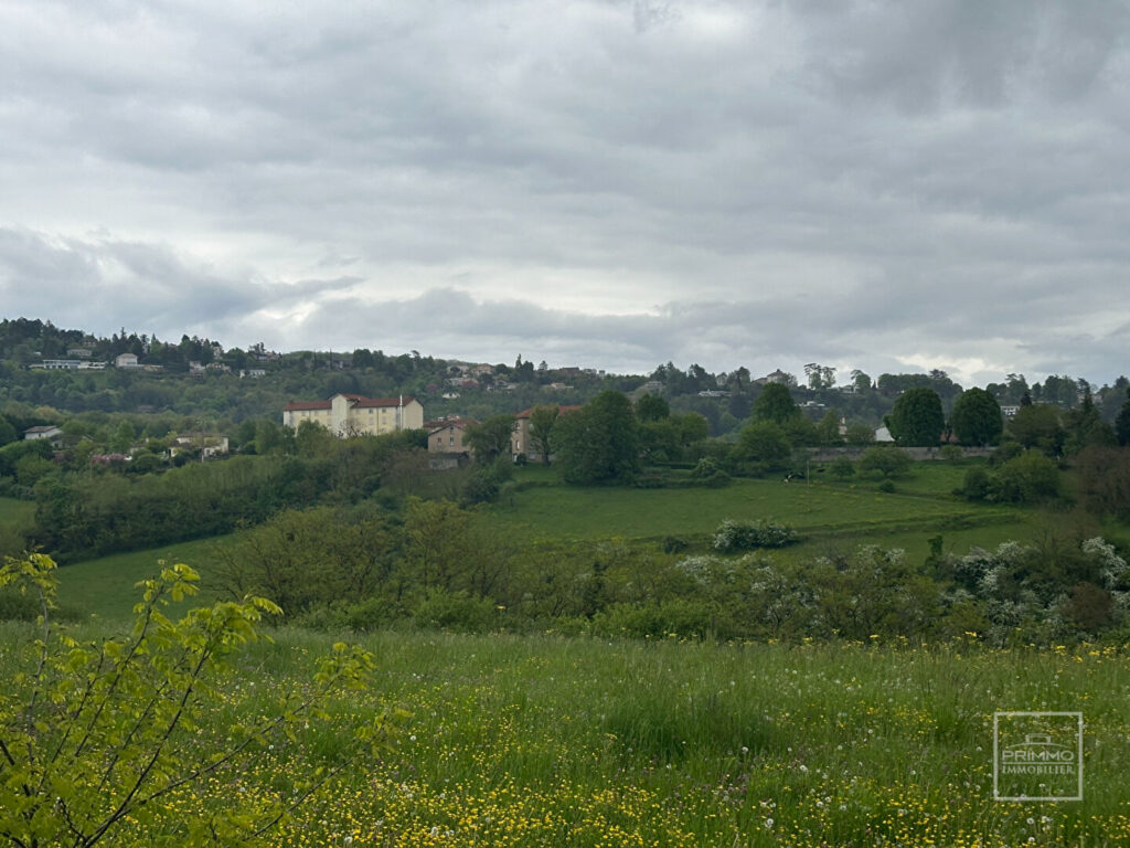 LIMONEST, Terrain à bâtir de 1793 m² avec vue sur les Monts d’Or et Lyon – Lot A