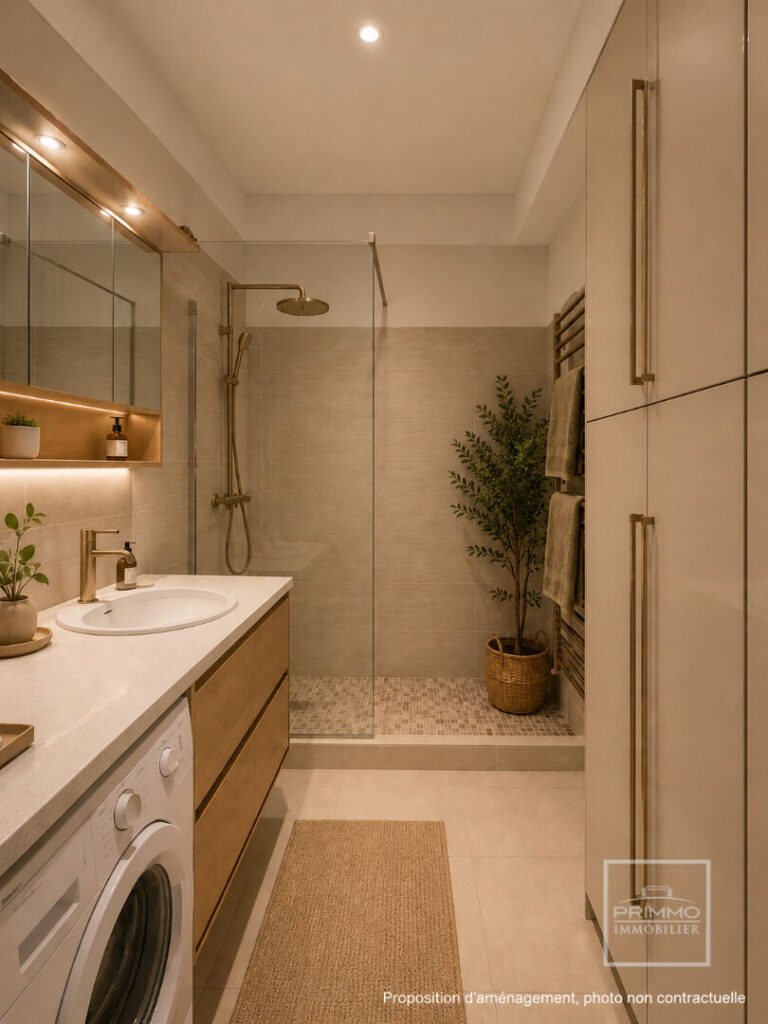 LYON 6, TRIANGLE D&rsquo;OR, 67.09m², ETAGE ELEVE, BALCON