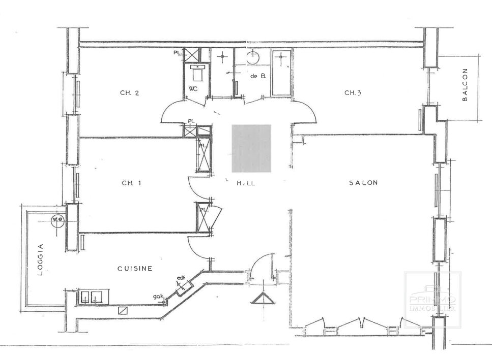 LYON 6, TETE D’OR, 114.82m², LOGGIA, POSSIBILITÉ GARAGE