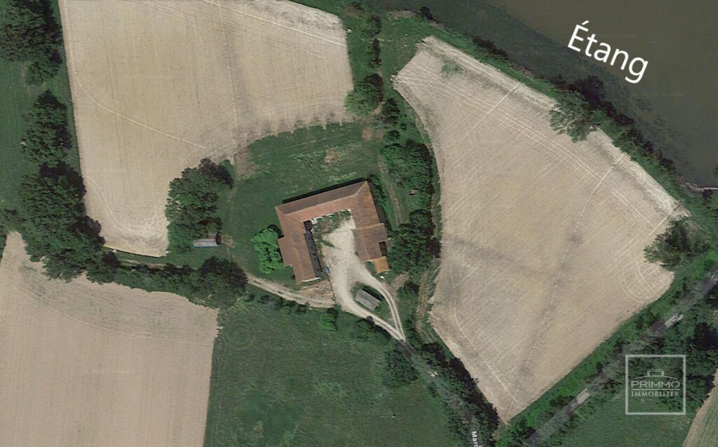 LAPEYROUSE, domaine d&rsquo;exception en DOMBES  118 hectares avec étang et terrain de chasse