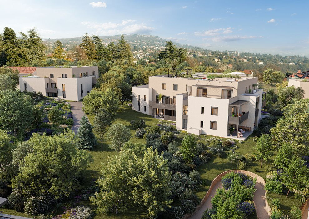 Saint Didier Au Mont D Or, appartement T4 de 164 m² avec terrasses de 145m²  et garage