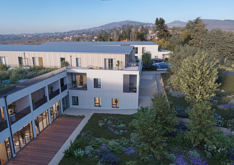 Saint Didier Au Mont D Or, appartement T4 de 164 m² avec terrasses de 145m²  et garage
