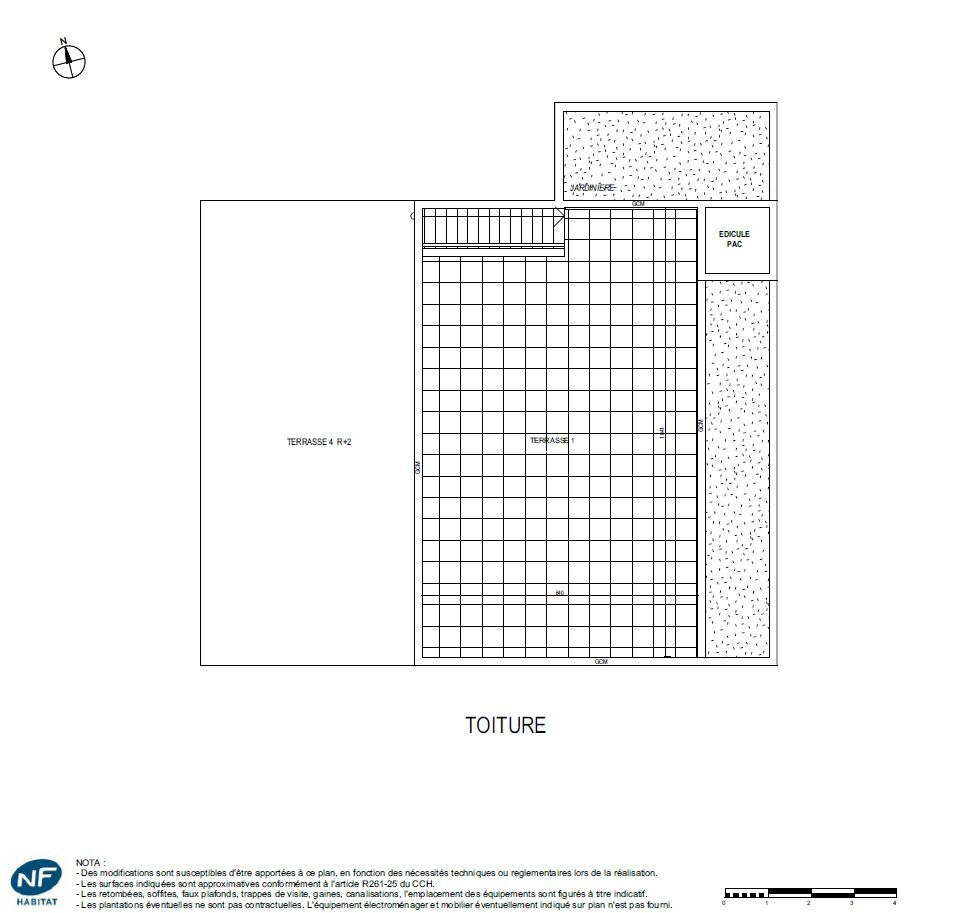 Saint Didier Au Mont D Or, appartement T4 de 164 m² avec terrasses de 145m²  et garage