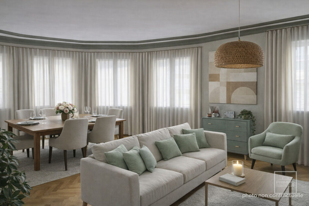 LYON 6, TETE D&rsquo;OR, 90.86 m², CAVE & GRENIER