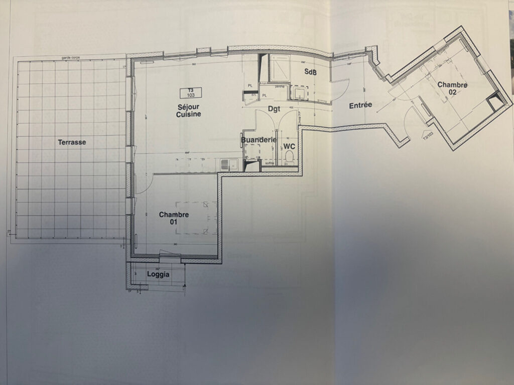 Appartement Anse 3 pièce(s) 73,40m2