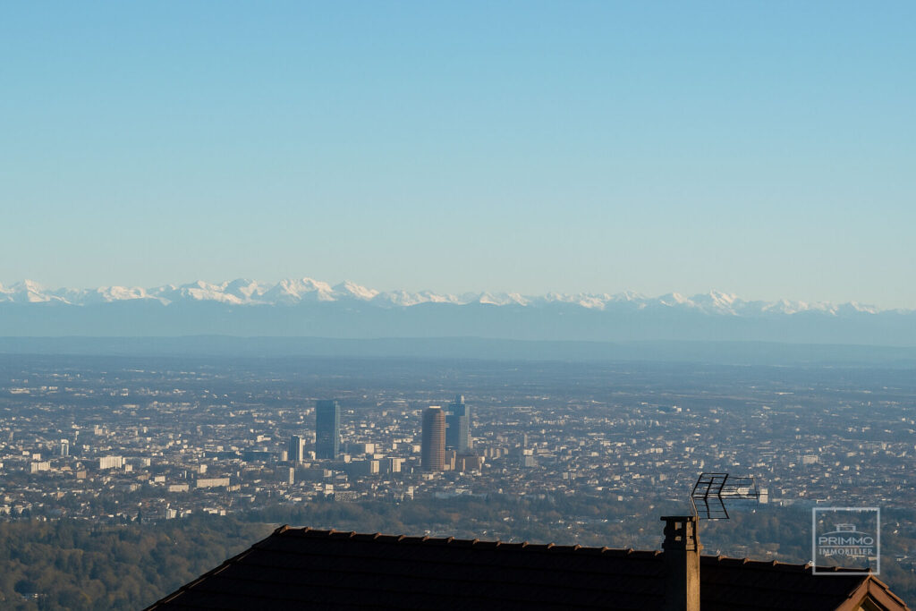 Saint Didier Au Mont D&rsquo;Or, Terrain à bâtir de 1 658m² avec vue sur Lyon et les Alpes