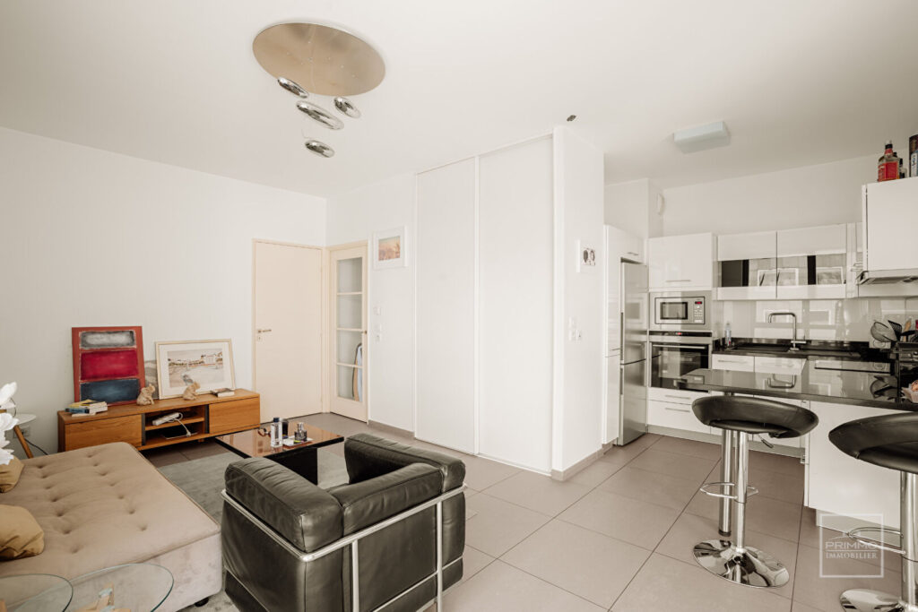 LYON 6, SAINT POTHIN, IMMEUBLE STANDING, 46.74m², BALCON