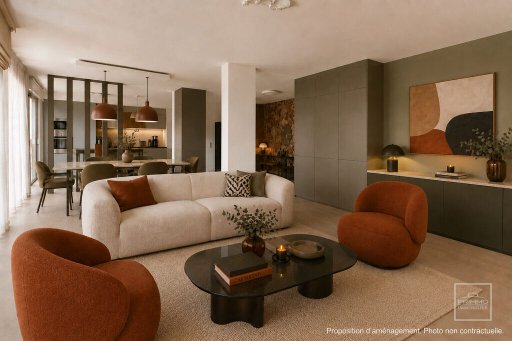 LYON 6, 100m², BALCONS, POSS. GARAGE