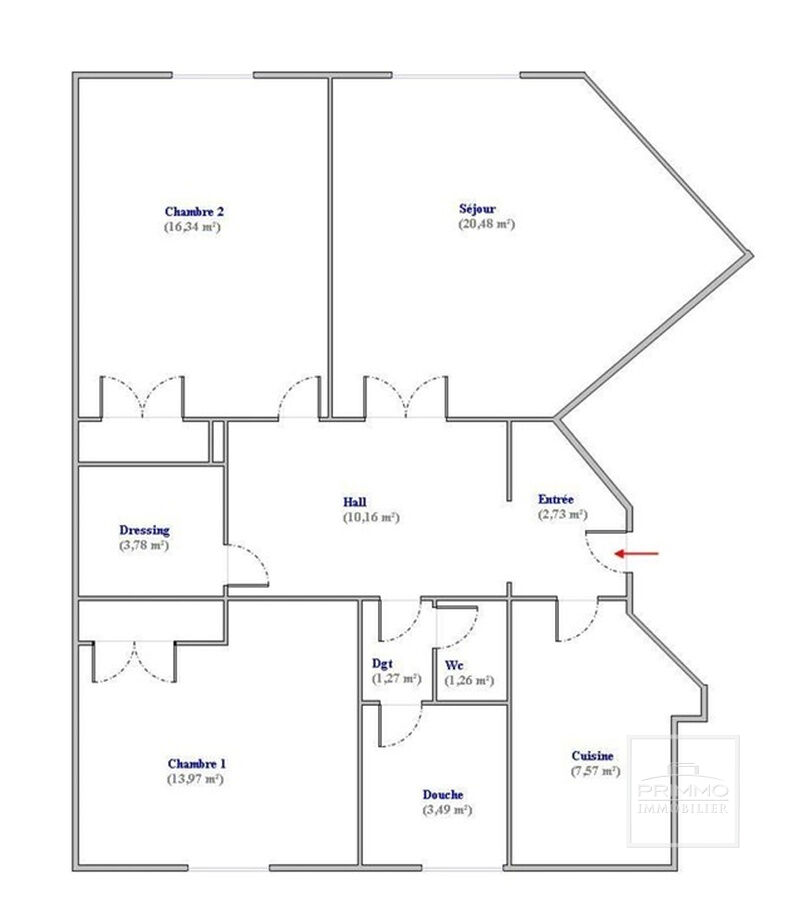 LYON 7, JEAN MACE, APPARTEMENT T3, 81 m², CAVE