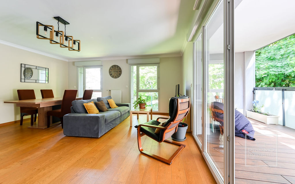 Appartement Saint Germain Au Mont D&rsquo;or, 90 m2, 3 chambres, terrasse, garage