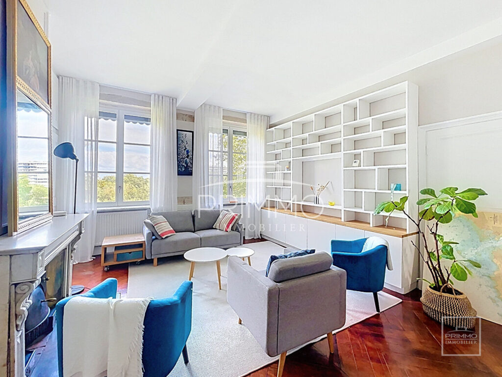 LYON 4, 148m², VUE DEGAGÉE