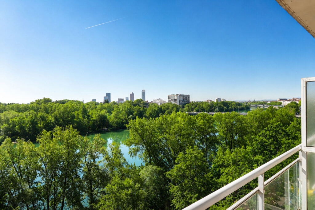 CALUIRE, QUAI DU RHONE, 143.48m², VUE PANORAMIQUE