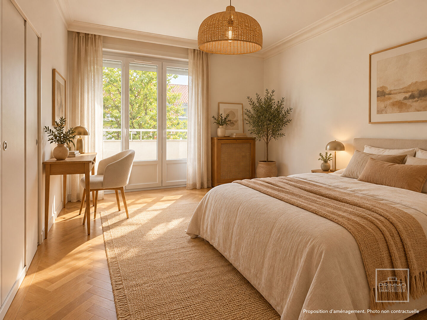 LYON 3, PREFECTURE, DERNIER ETAGE, 78.4m², BALCON