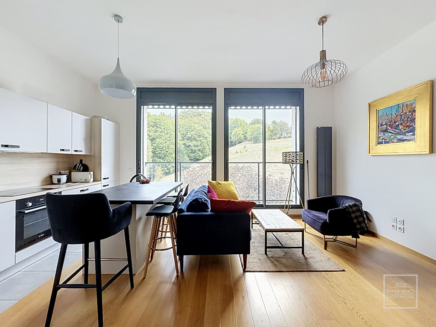 Saint Didier au Mont d&rsquo;Or, Appartement T2 de 45.66 m²  + combles aménageables