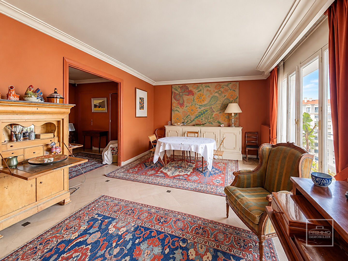 LYON 6, PROX. TETE D&rsquo;OR, DERNIER ETAGE, 165.40m², GRAND BALCON DE 21m²