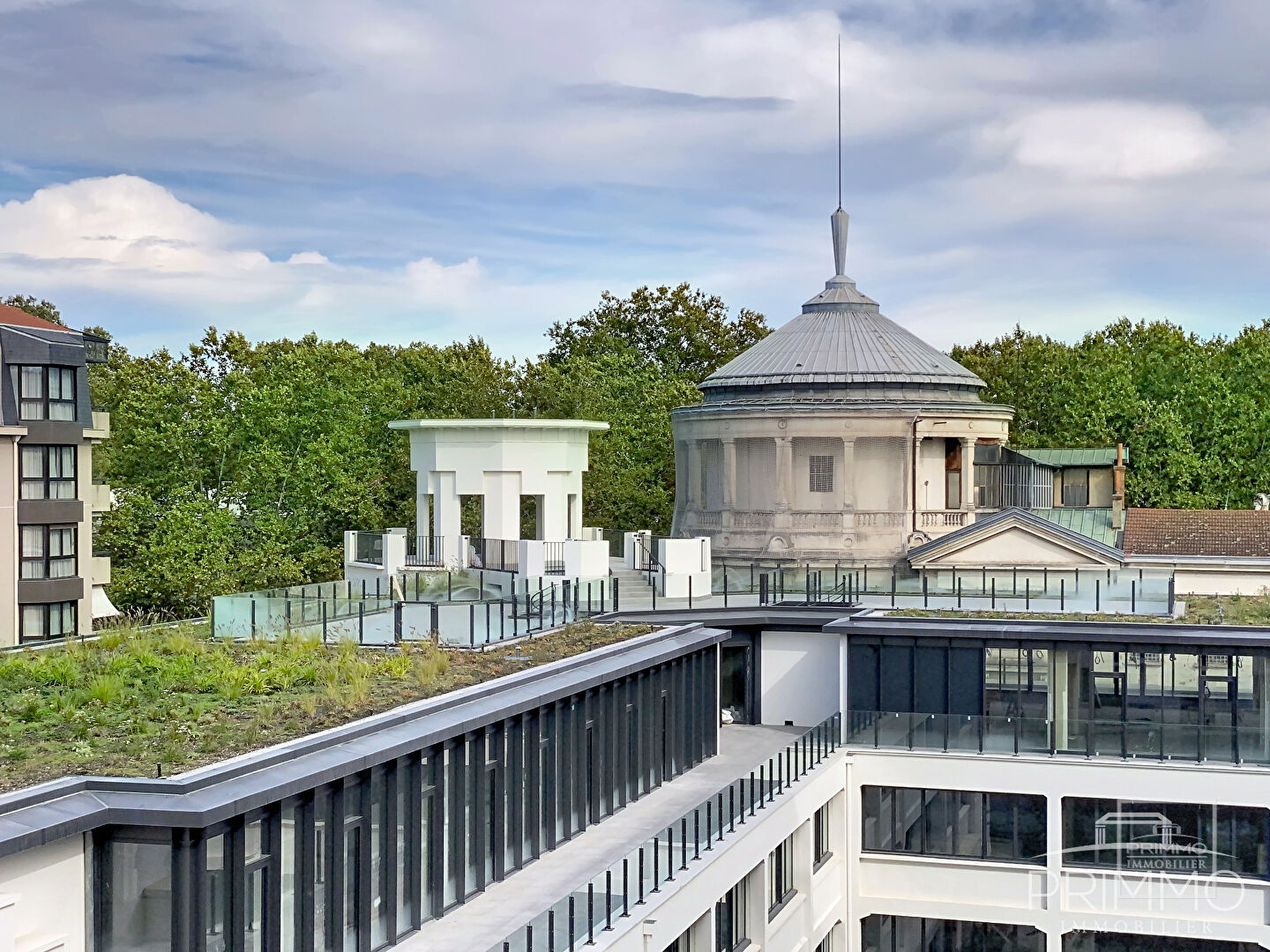 LYON 6, PROX. TETE D&rsquo;OR, DERNIER ETAGE, 165.40m², GRAND BALCON DE 21m²