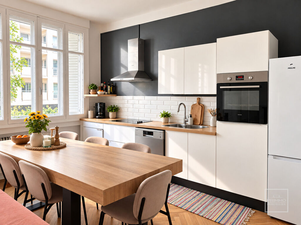 LYON 6, 77m², CAVE & PARKING